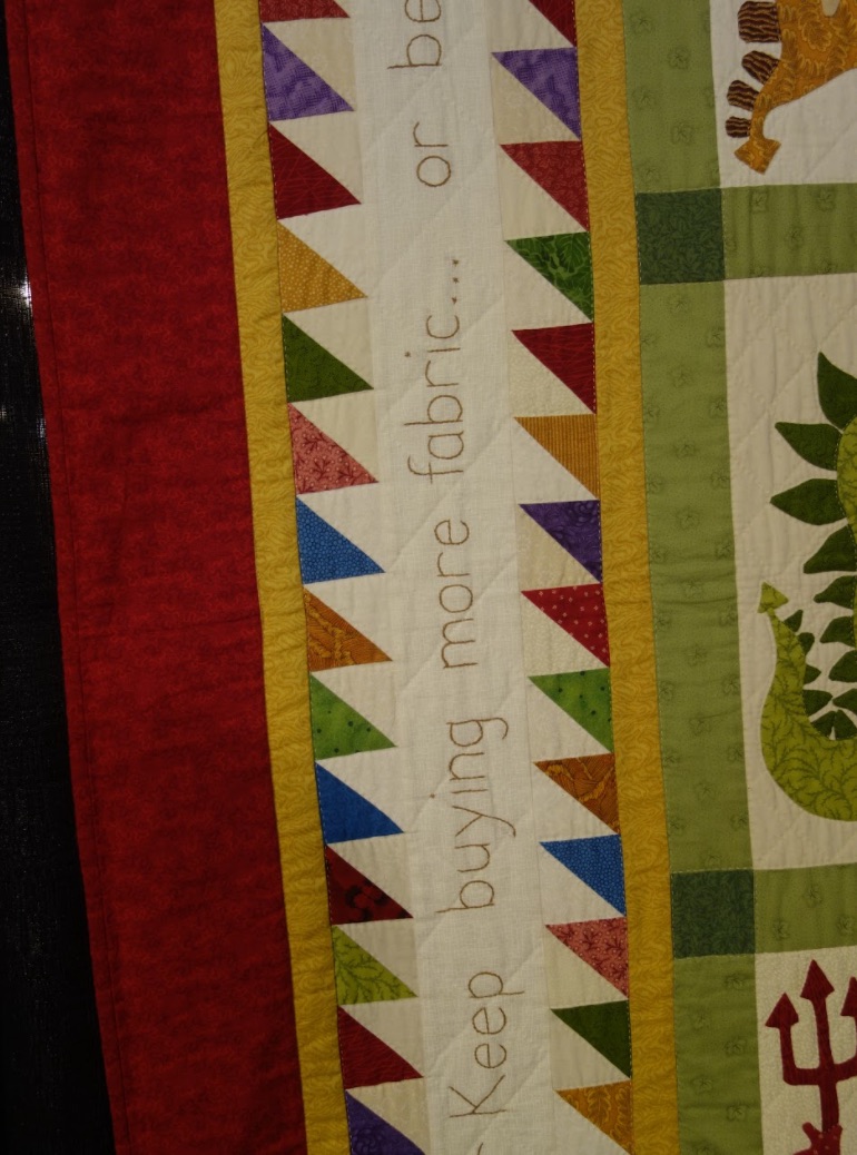 "Monsters!" by Sue Garman - Border 9